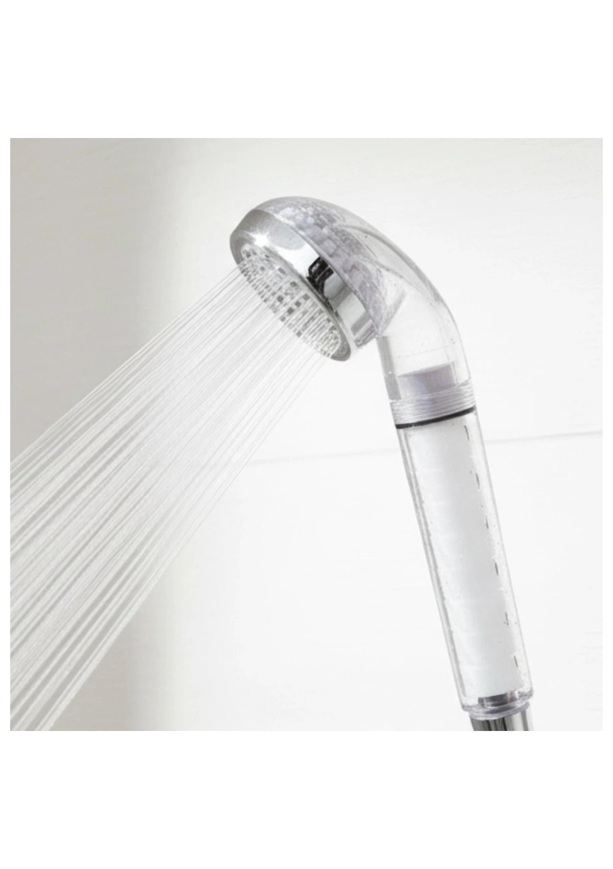 BODYLUV Puresome Shower Head delivering a fine spray